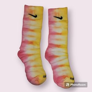 Tie dye Nike socks